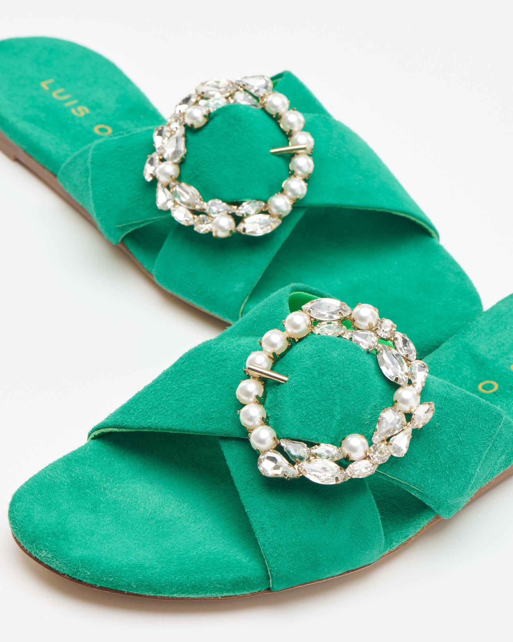 Vintage Green Slides