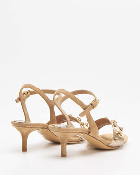 Vintage Gold and Nude Sandals