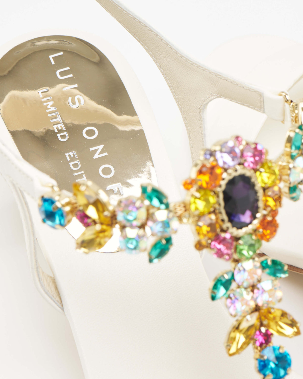 Vintage White Sandals