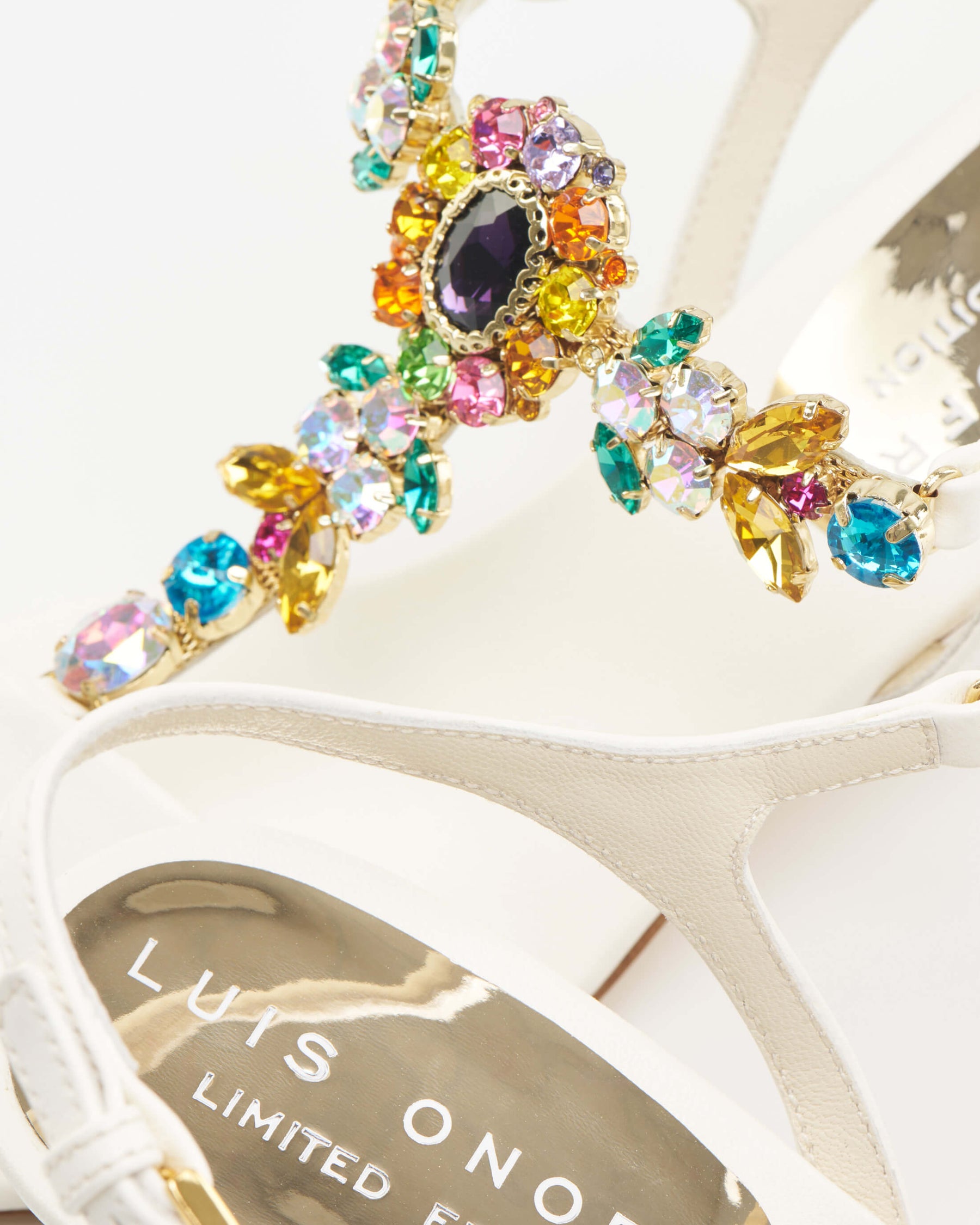 Vintage White Sandals