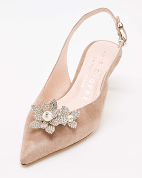 Vintage Slingback Nude