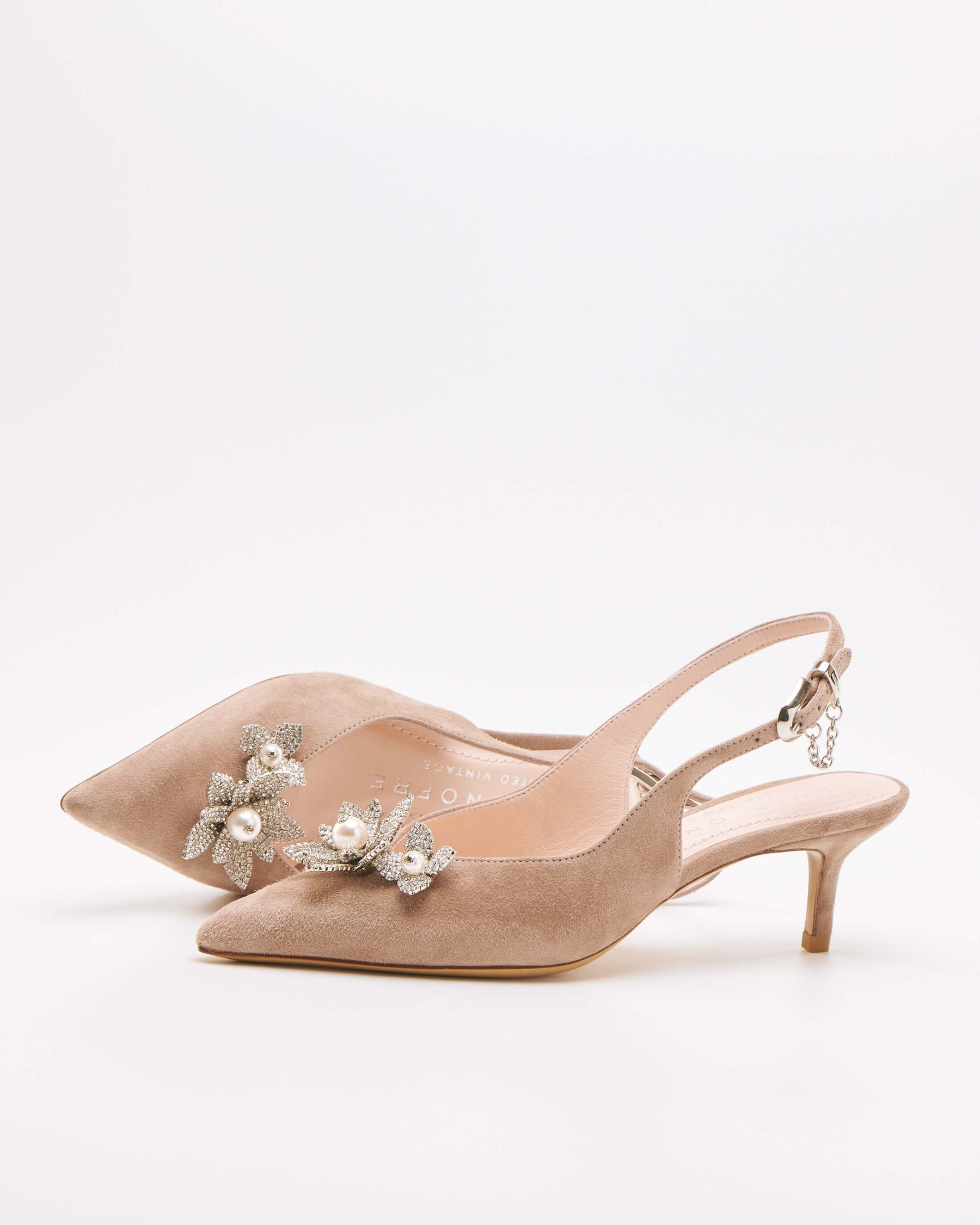 Vintage Slingback Nude