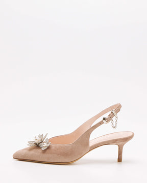Vintage Slingback Nude