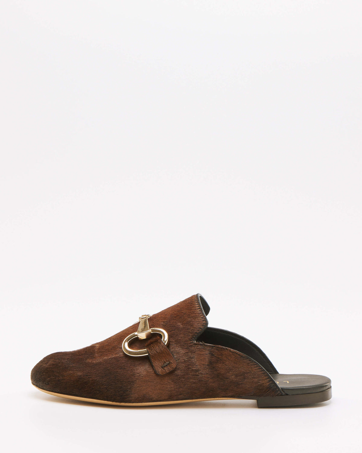 Vintage Brown Mules Loafers