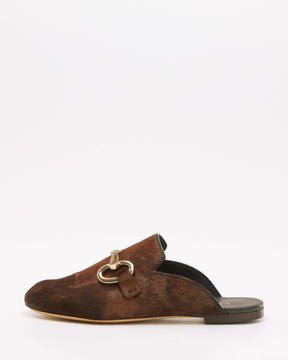 Vintage Brown Mules Loafers