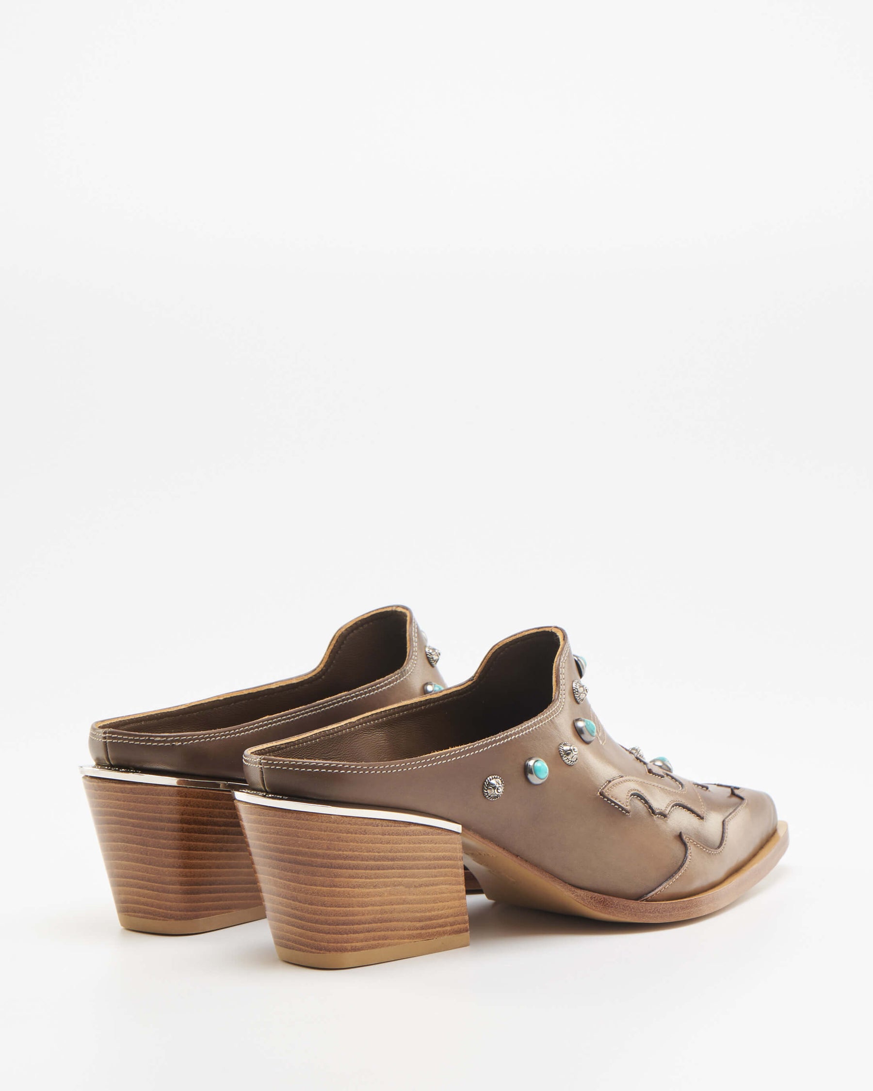 Vintage Brown Mules